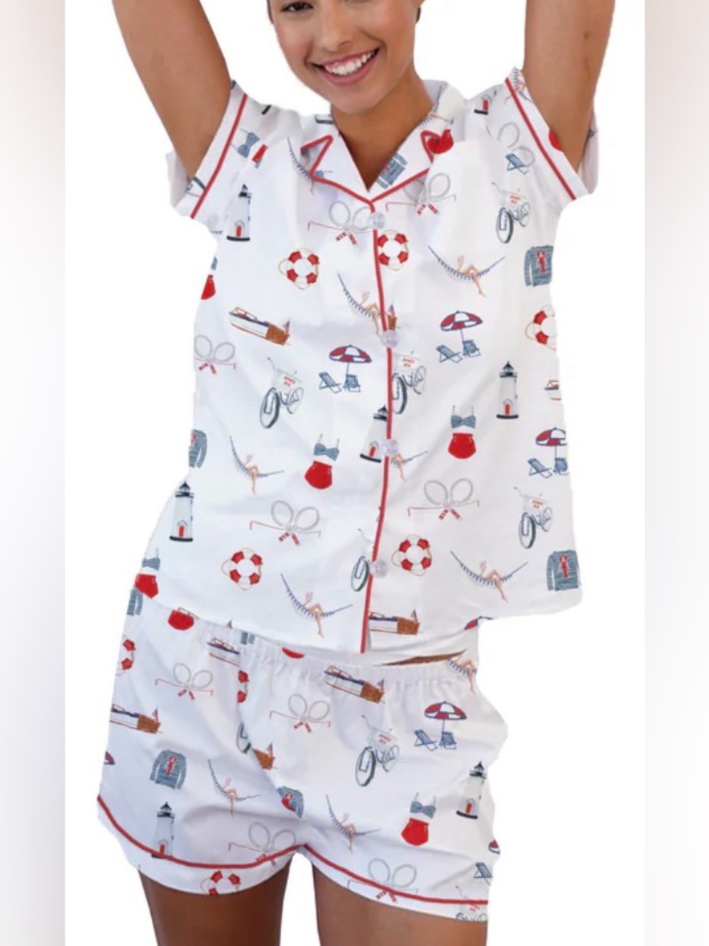 Toss Designs PJ set - Short Set Apres Sea Medium